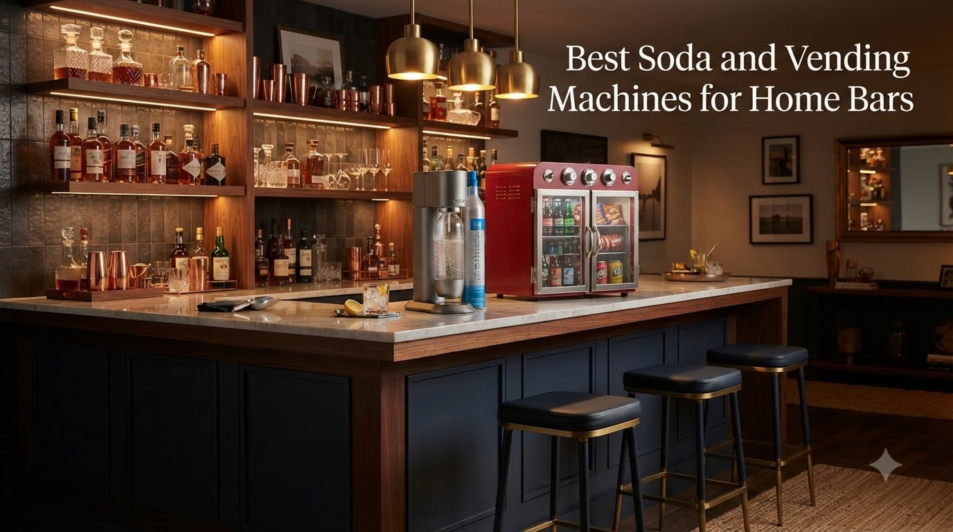 Best Soda and Vending Machines for Home Bars