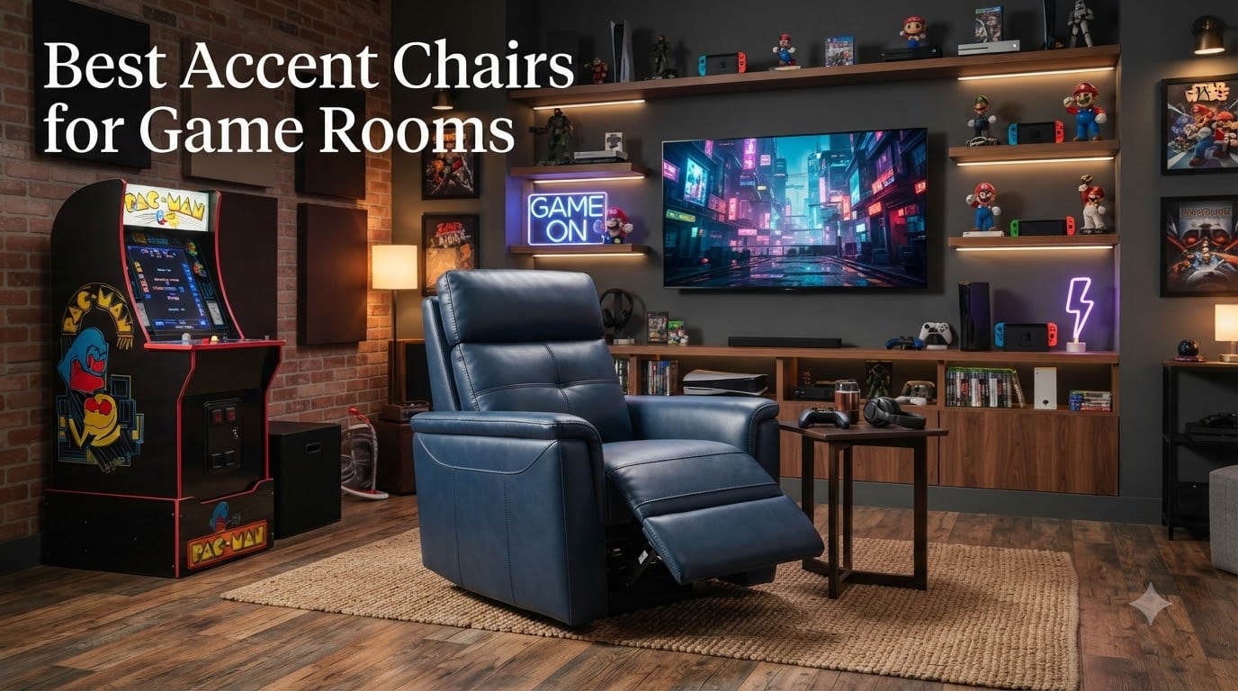 Best Accent Chairs for Game Rooms