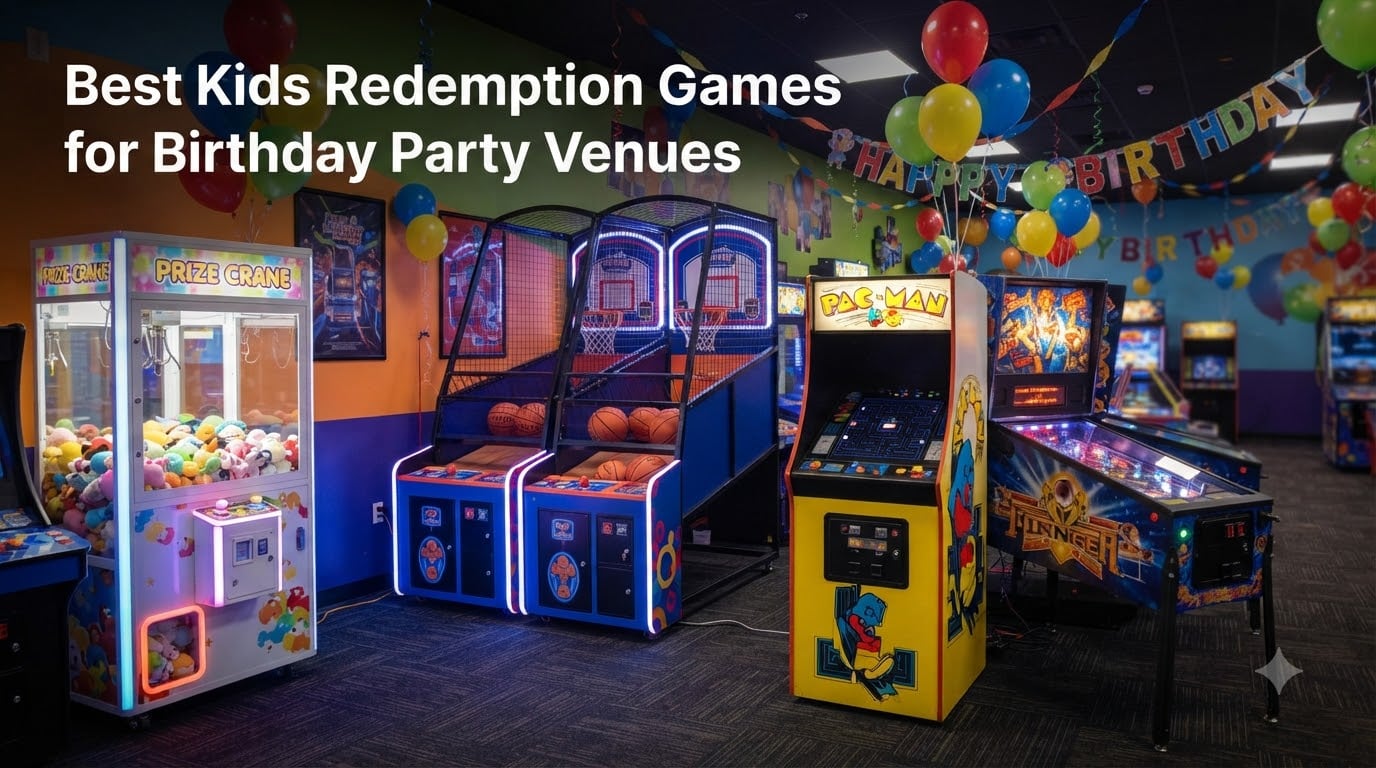 Best Kids Redemption Games for Birthday Party Venues