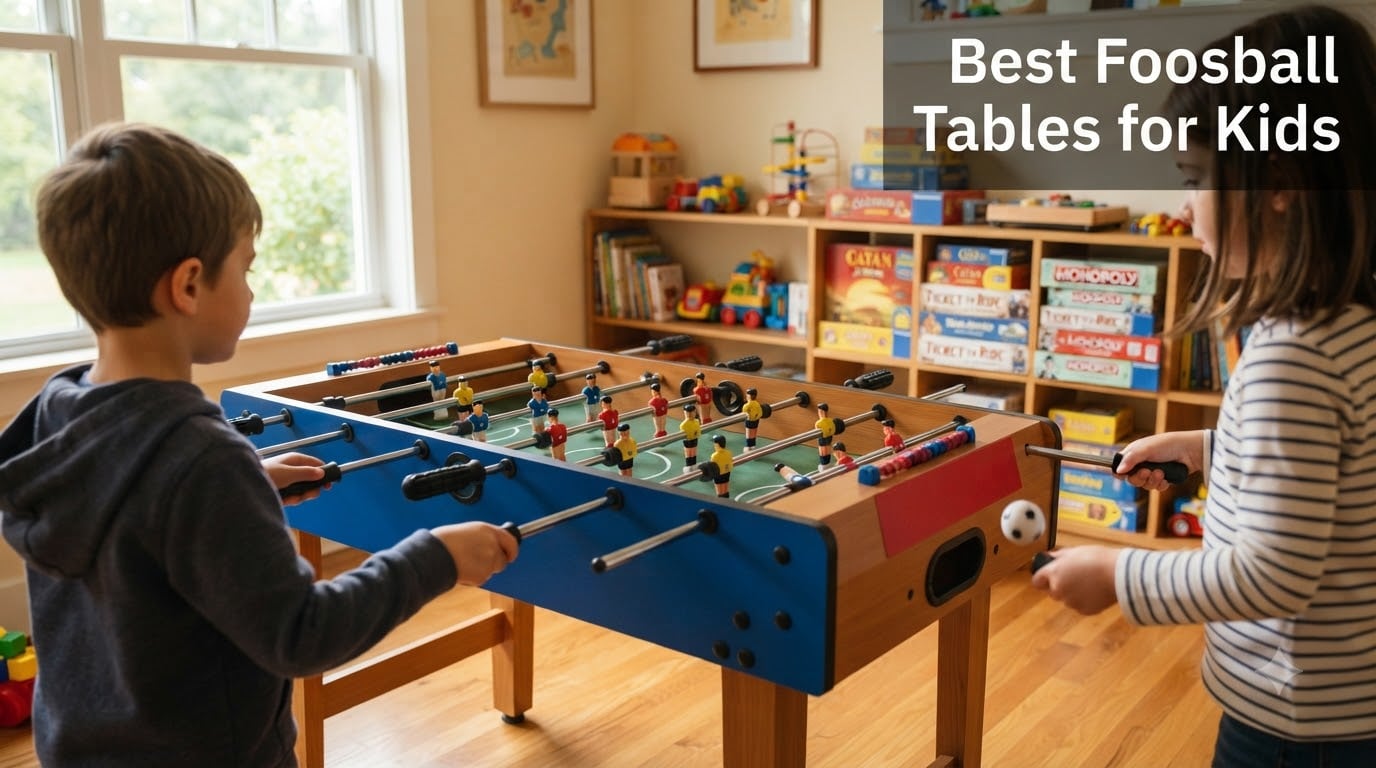 Best Foosball Tables for Kids