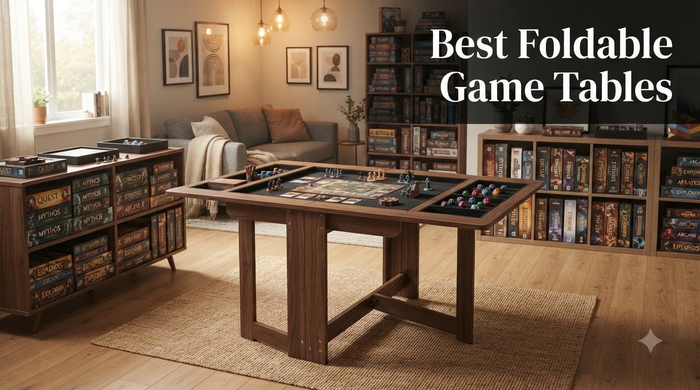 Best Foldable Game Tables
