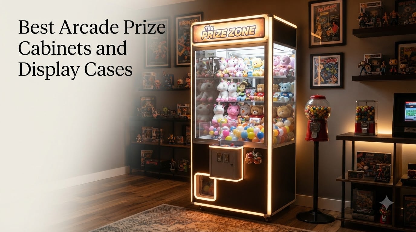 Best Arcade Prize Cabinets and Display Cases