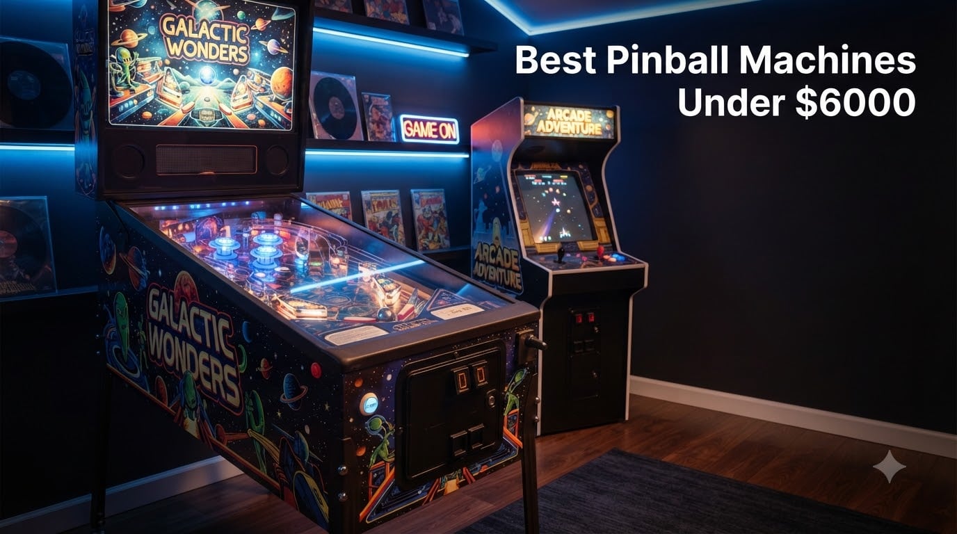 Best Pinball Machines Under $6000