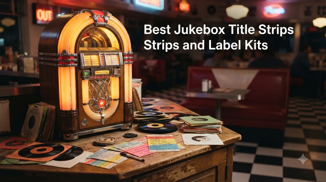 Best Jukebox Title Strips and Label Kits