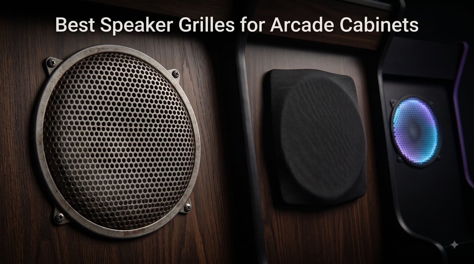 Best Speaker Grilles for Arcade Cabinets