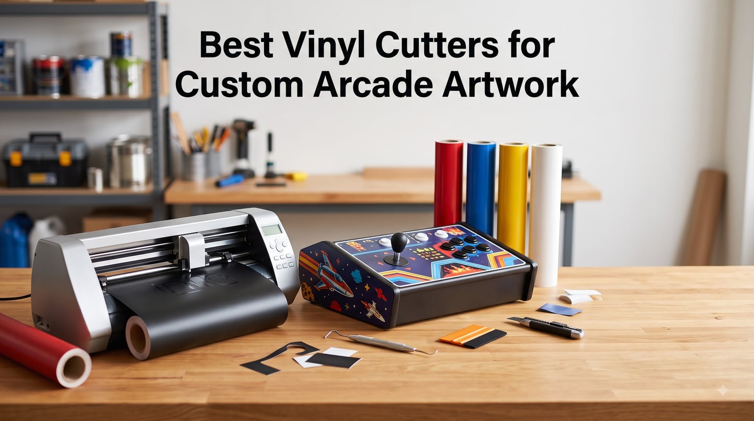 Best Vinyl Cutters for Custom Arcade Artwork