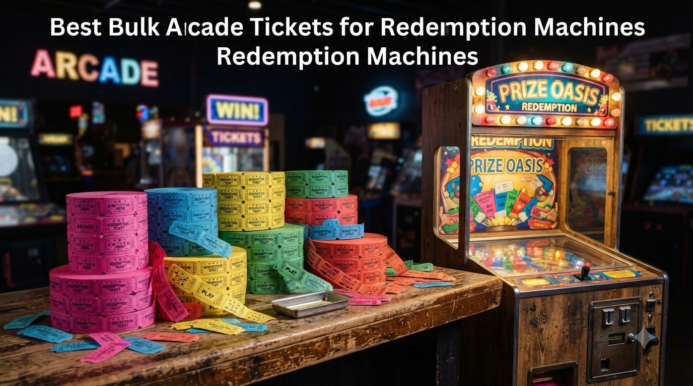 Best Bulk Arcade Tickets for Redemption Machines