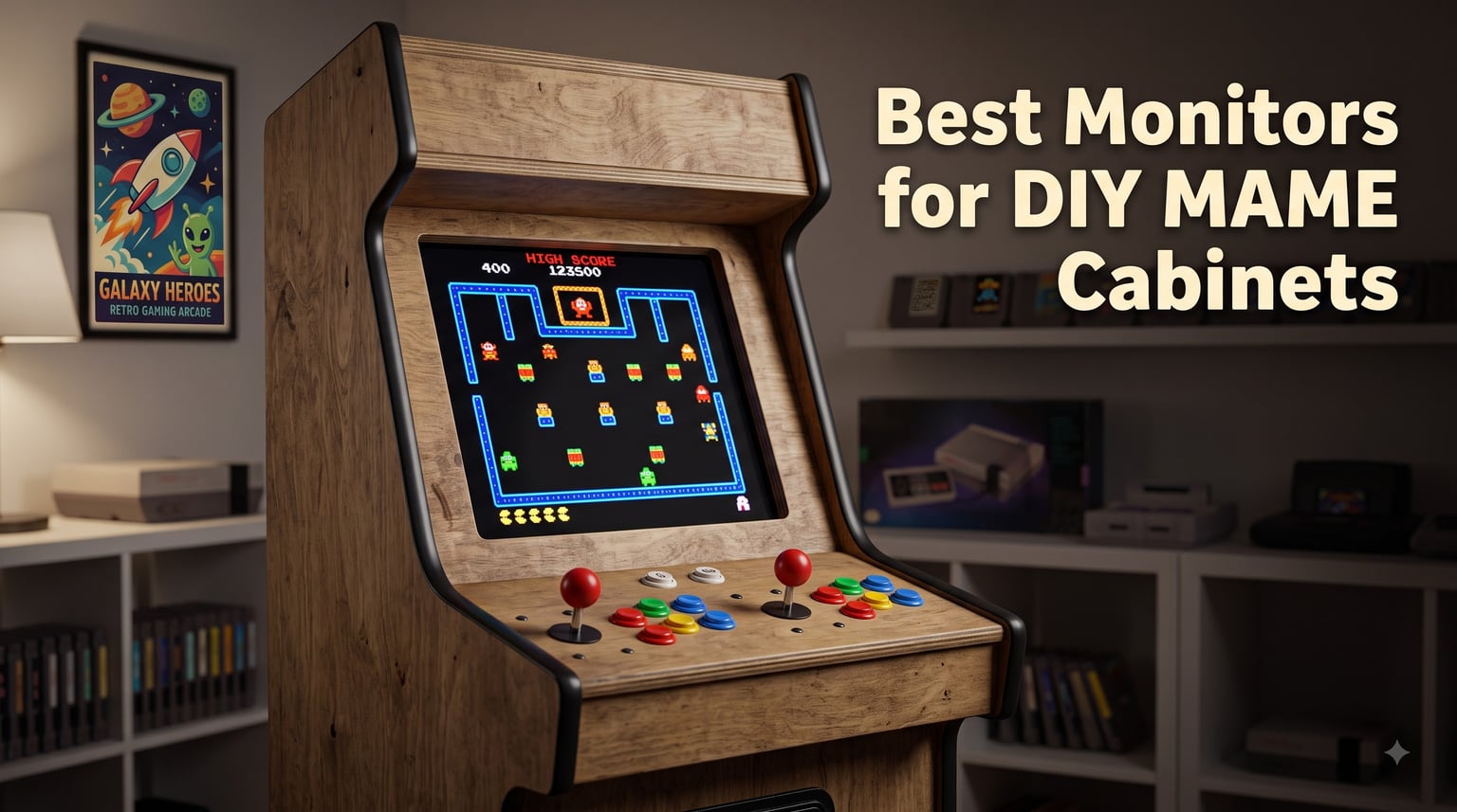 Best Monitors for DIY MAME Cabinets