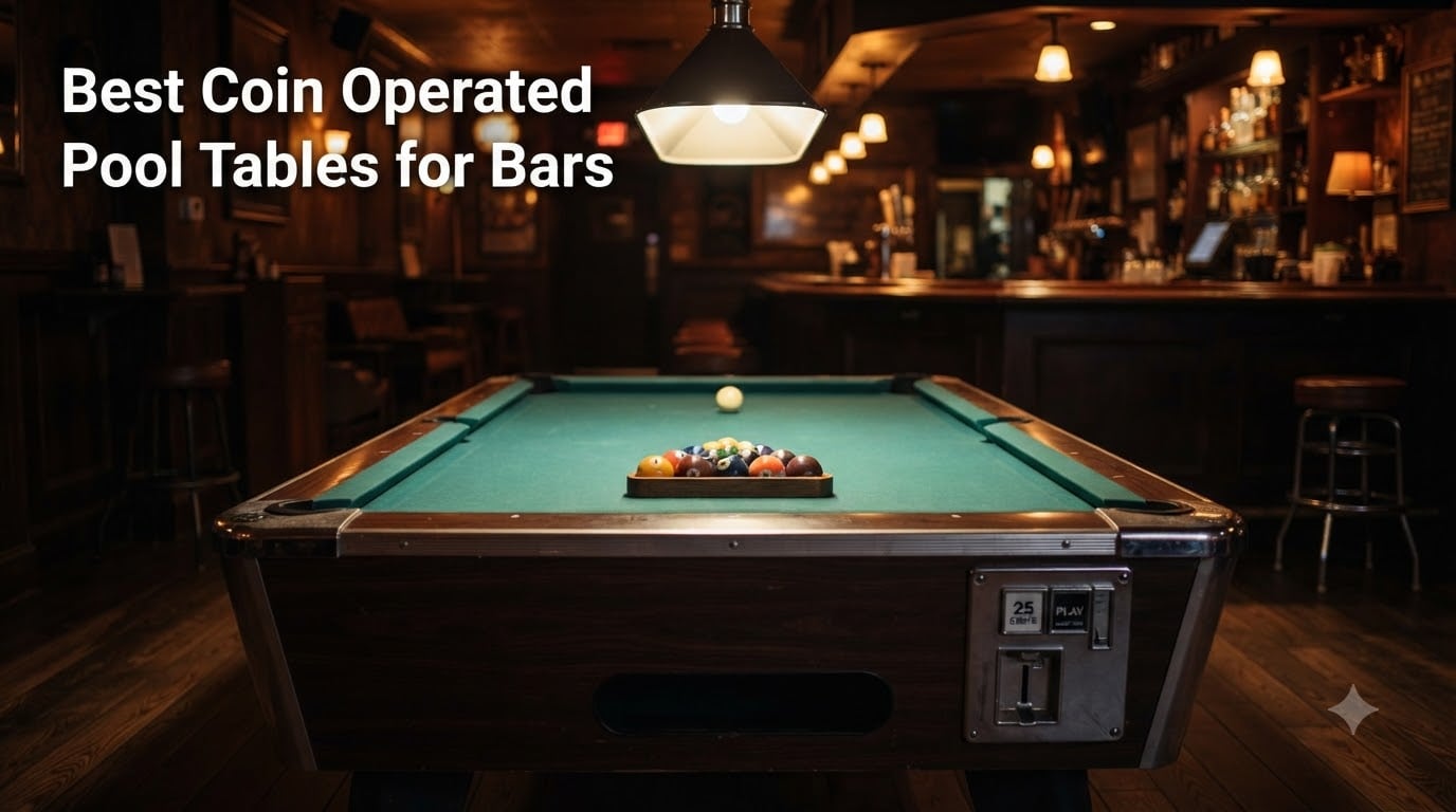 Best Coin Operated Pool Tables for Bars