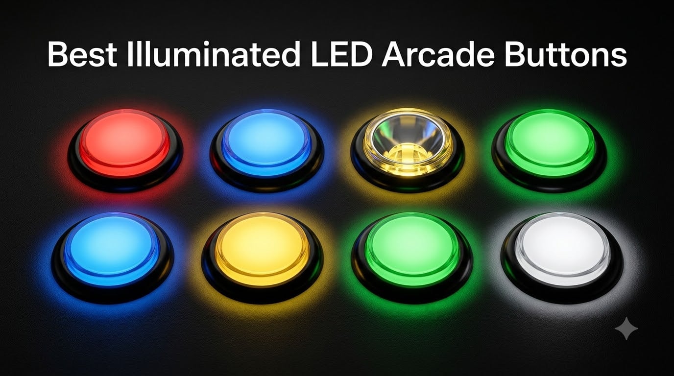 Best Illuminated LED Arcade Buttons