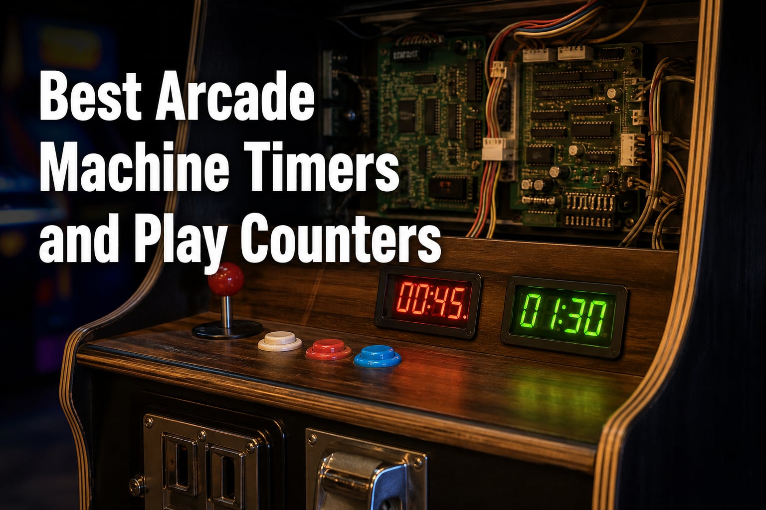 Best Arcade Machine Timers and Play Counters