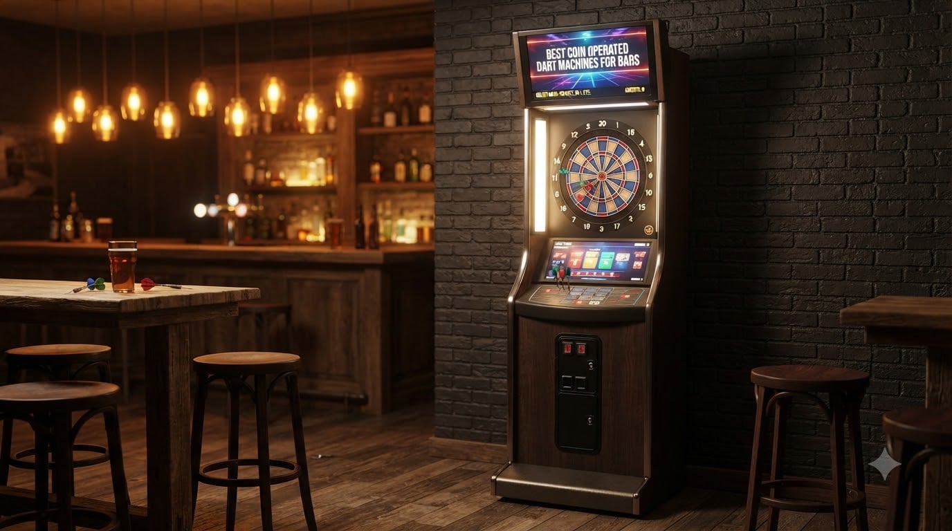 Best Coin Operated Dart Machines for Bars