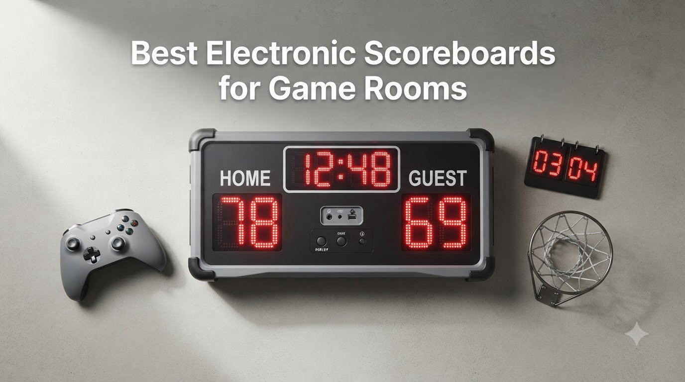 Best Electronic Scoreboards for Game Rooms