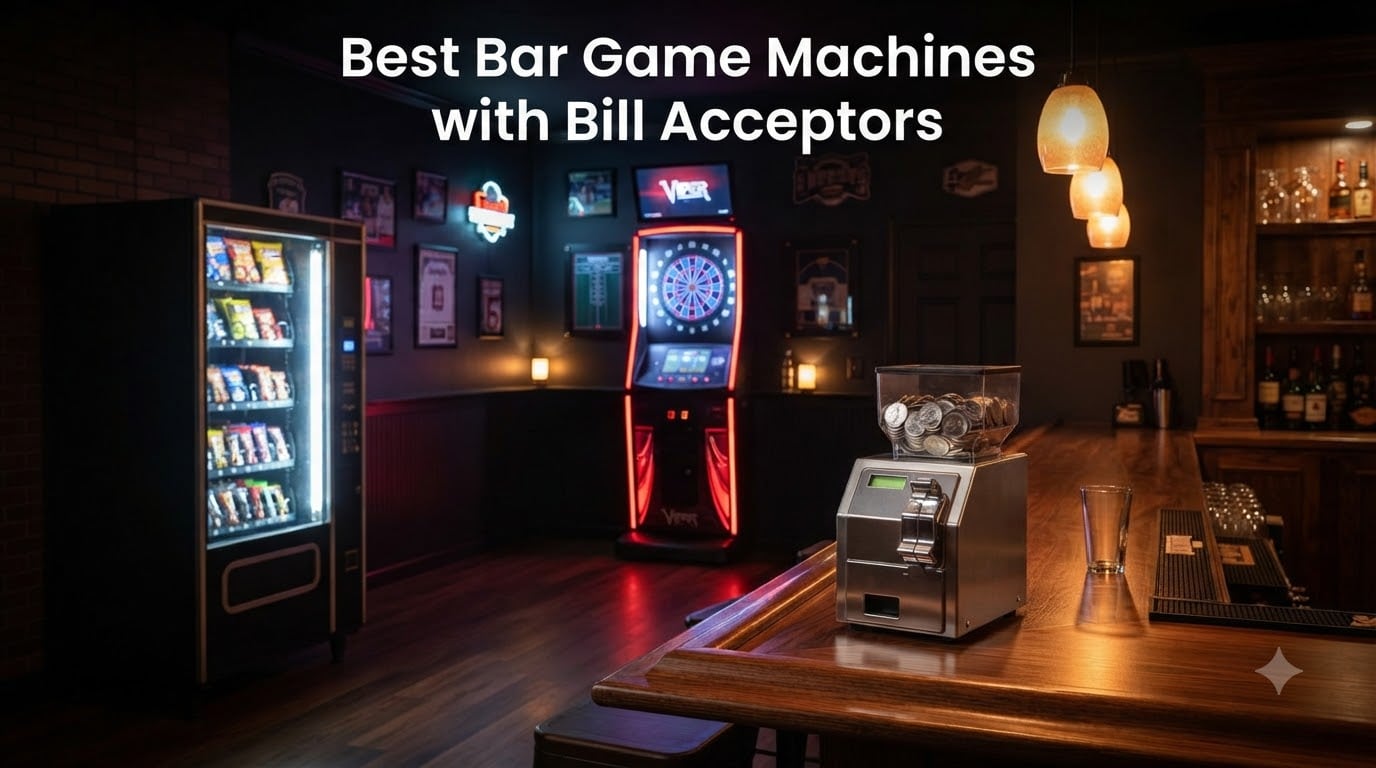 Best Bar Game Machines with Bill Acceptors