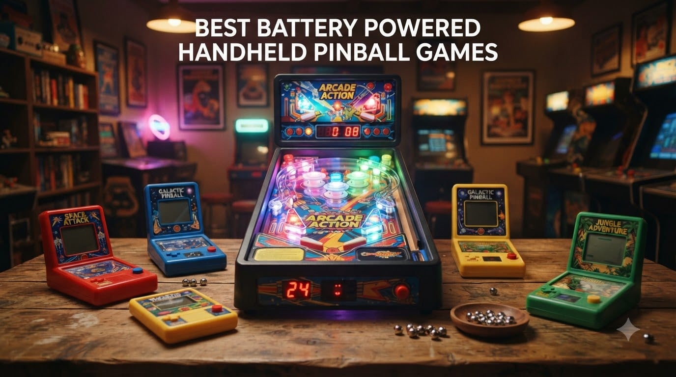 Best Battery Powered Handheld Pinball Games