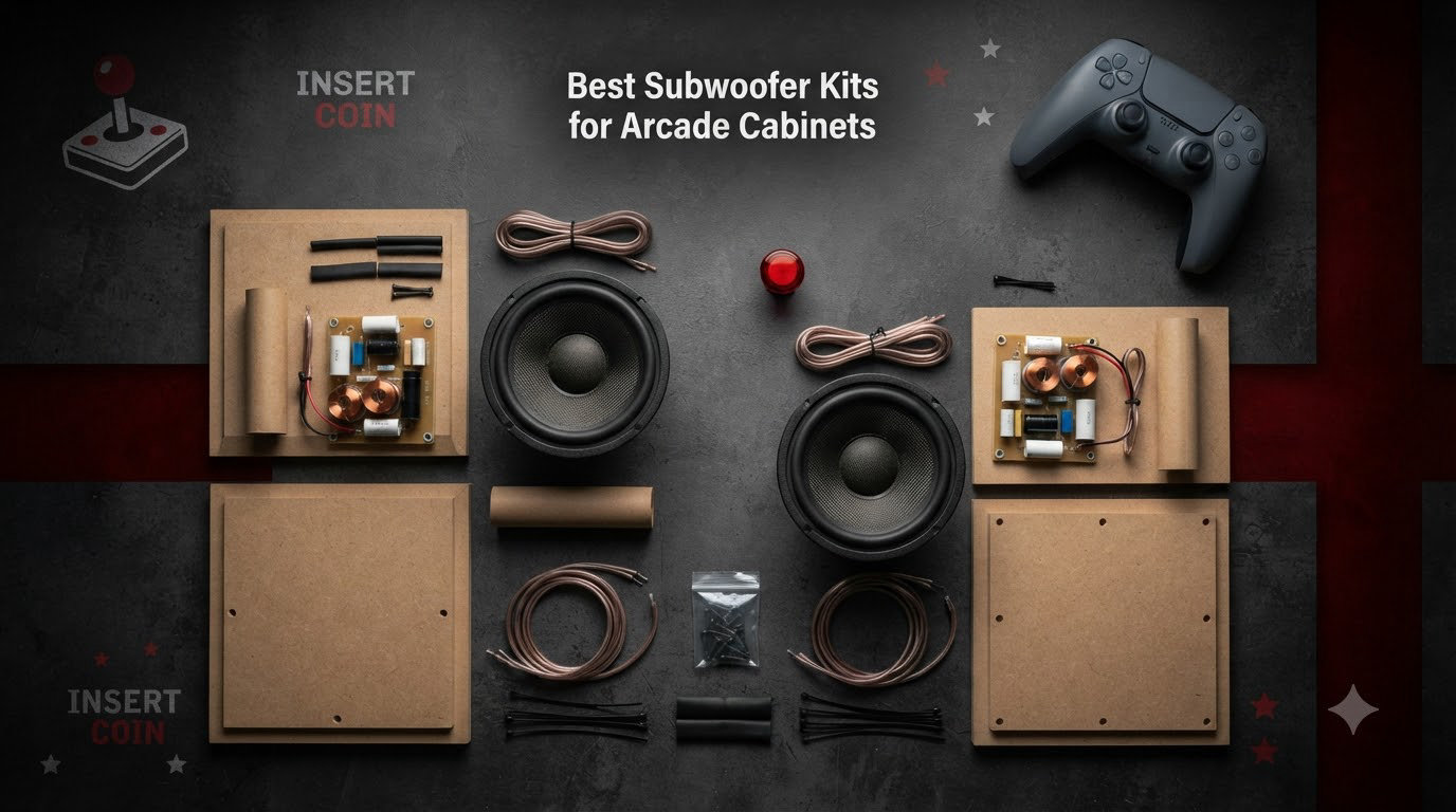 Best Subwoofer Kits for Arcade Cabinets