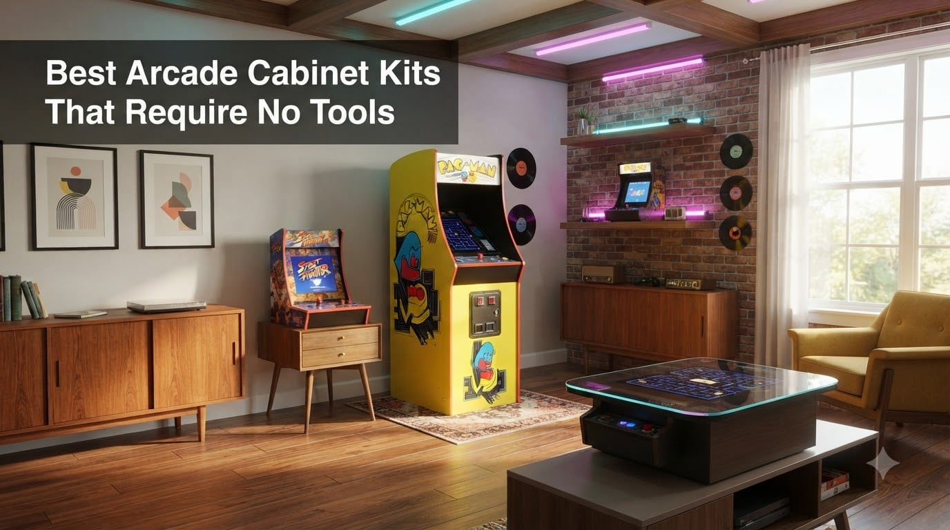 Best Arcade Cabinet Kits That Require No Tools