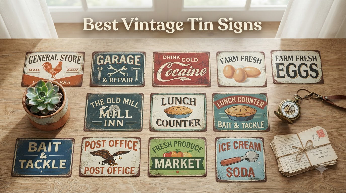 Best Vintage Tin Signs