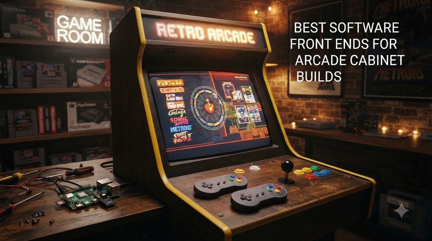 Best Software Front Ends for Arcade Cabinet Builds
