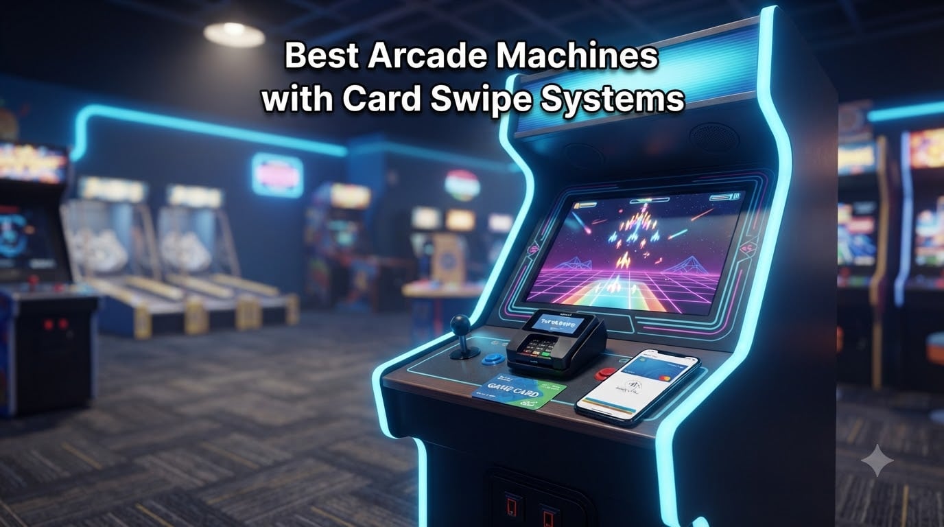 Best Arcade Machines with Card Swipe Systems