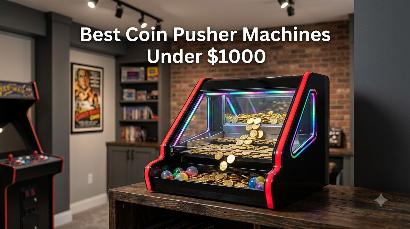 Best Coin Pusher Machines Under $1000