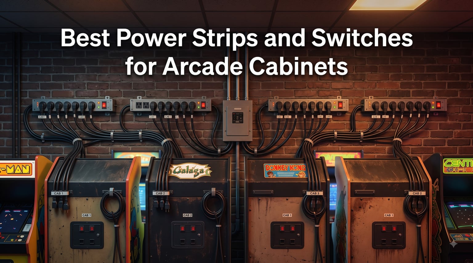 Best Power Strips and Switches for Arcade Cabinets