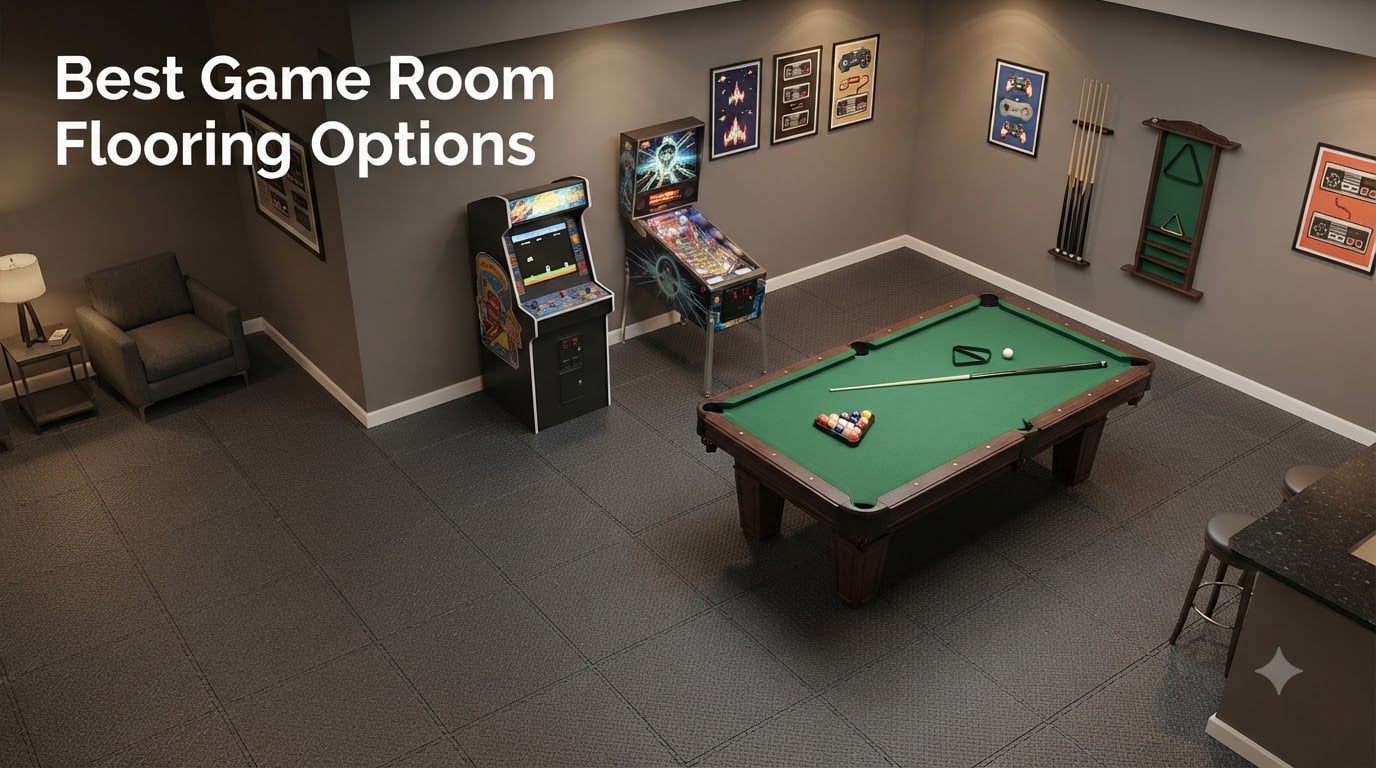 Best Game Room Flooring Options