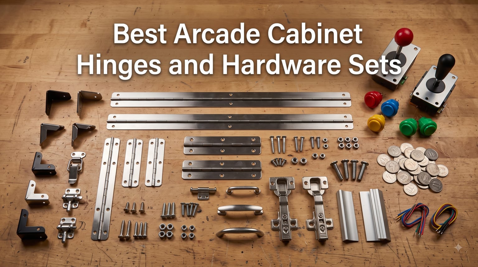 Best Arcade Cabinet Hinges and Hardware Sets