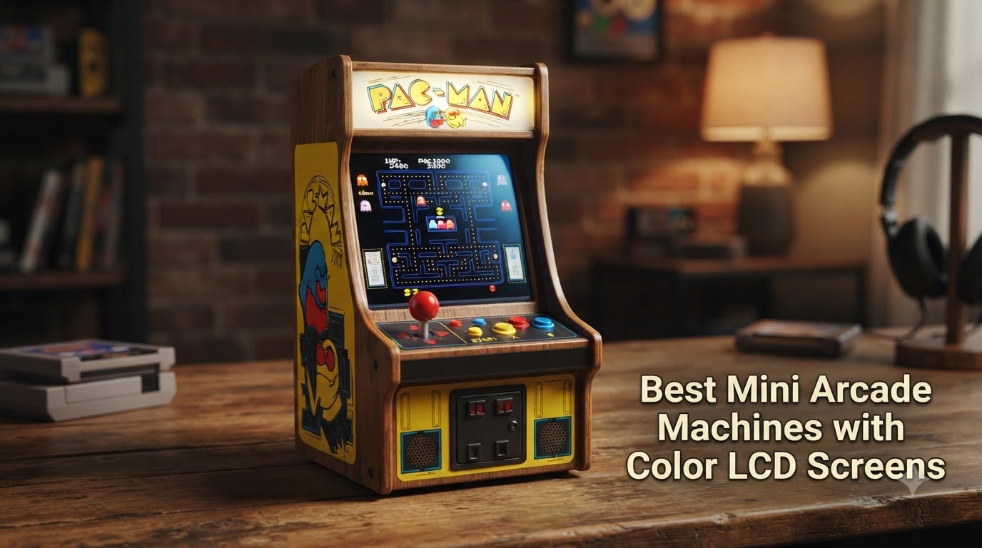 Best Mini Arcade Machines with Color LCD Screens