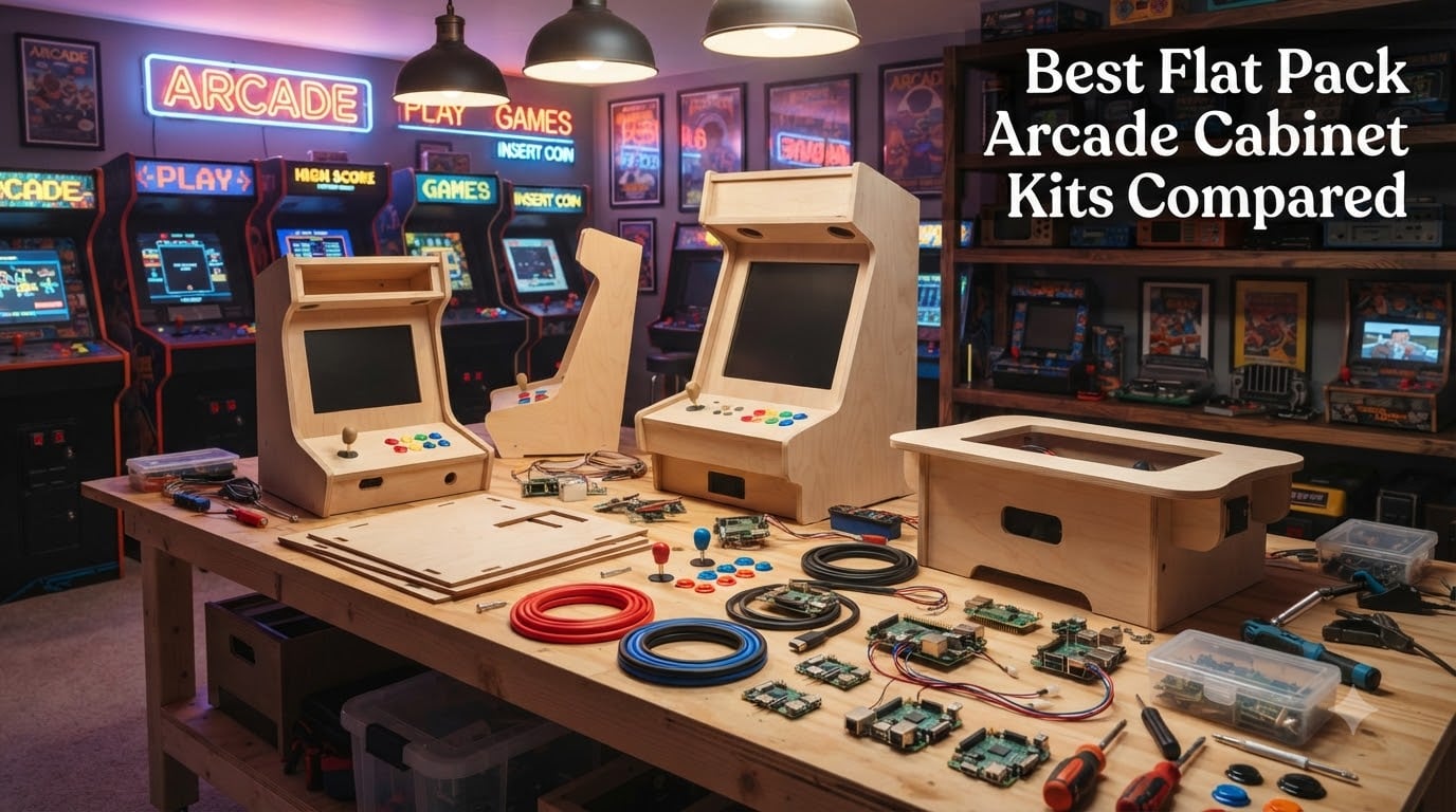 Best Flat Pack Arcade Cabinet Kits Compared