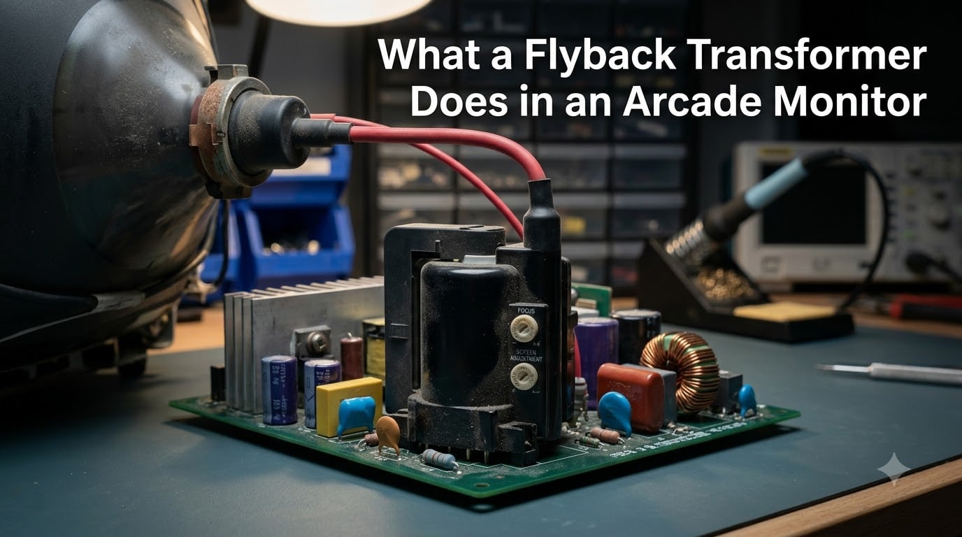 What a Flyback Transformer Does in an Arcade Monitor