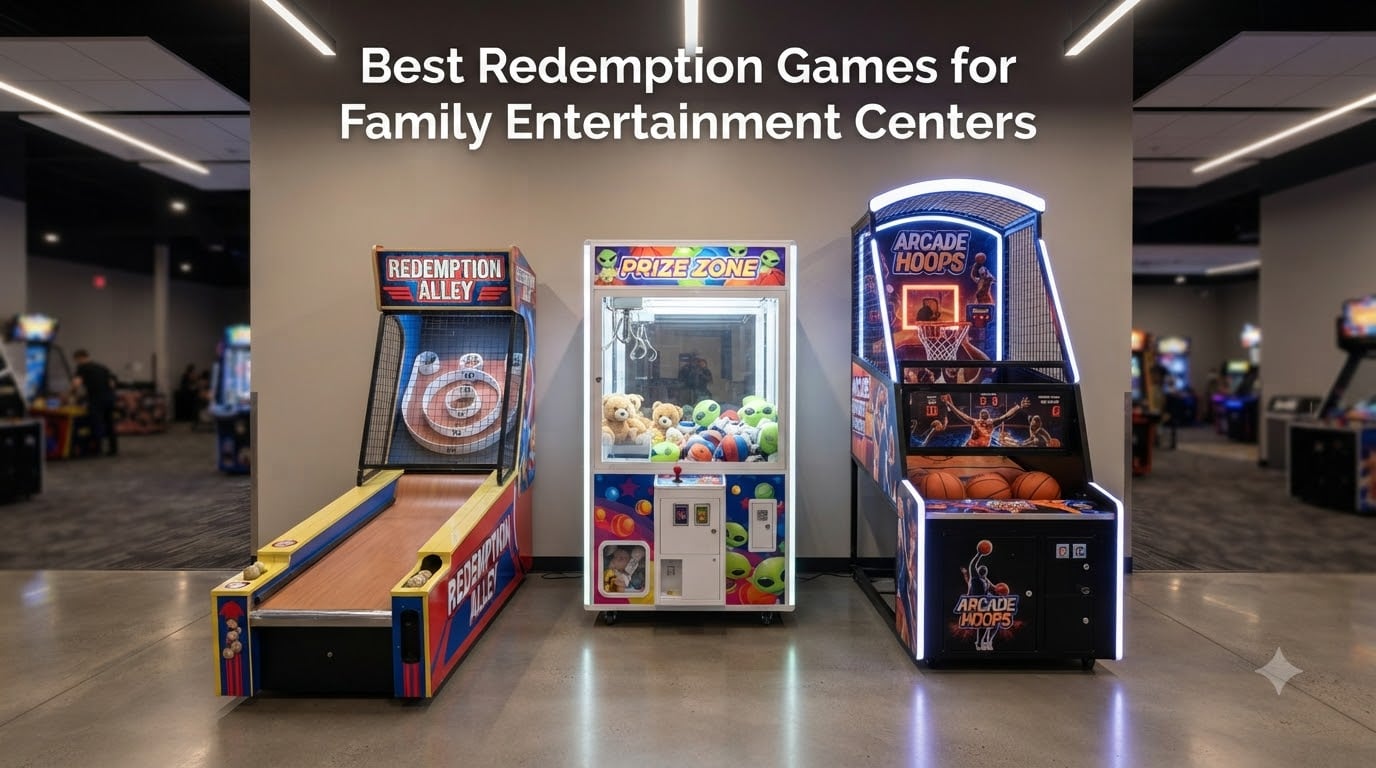 Best Redemption Games for Family Entertainment Centers