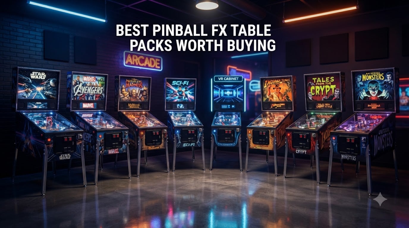 Best Pinball FX Table Packs Worth Buying