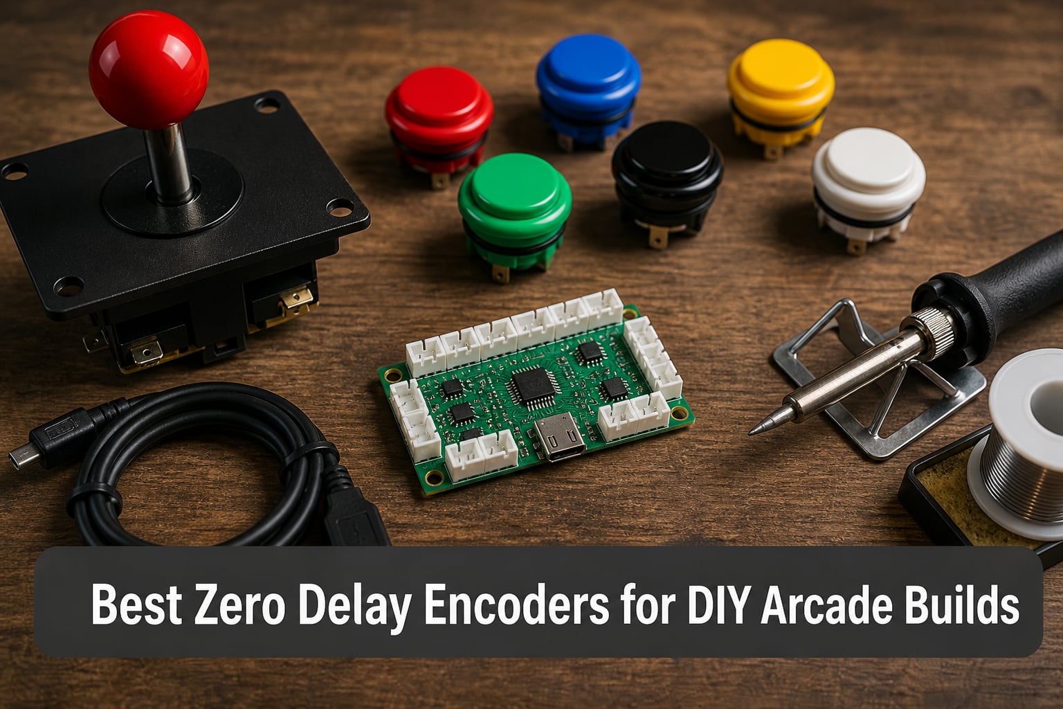 Best Zero Delay Encoders for DIY Arcade Builds