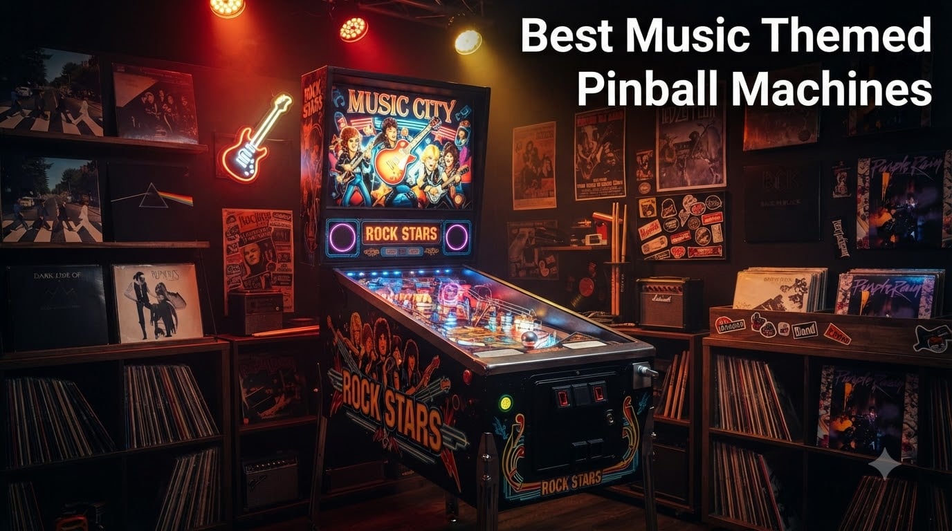 Best Music Themed Pinball Machines