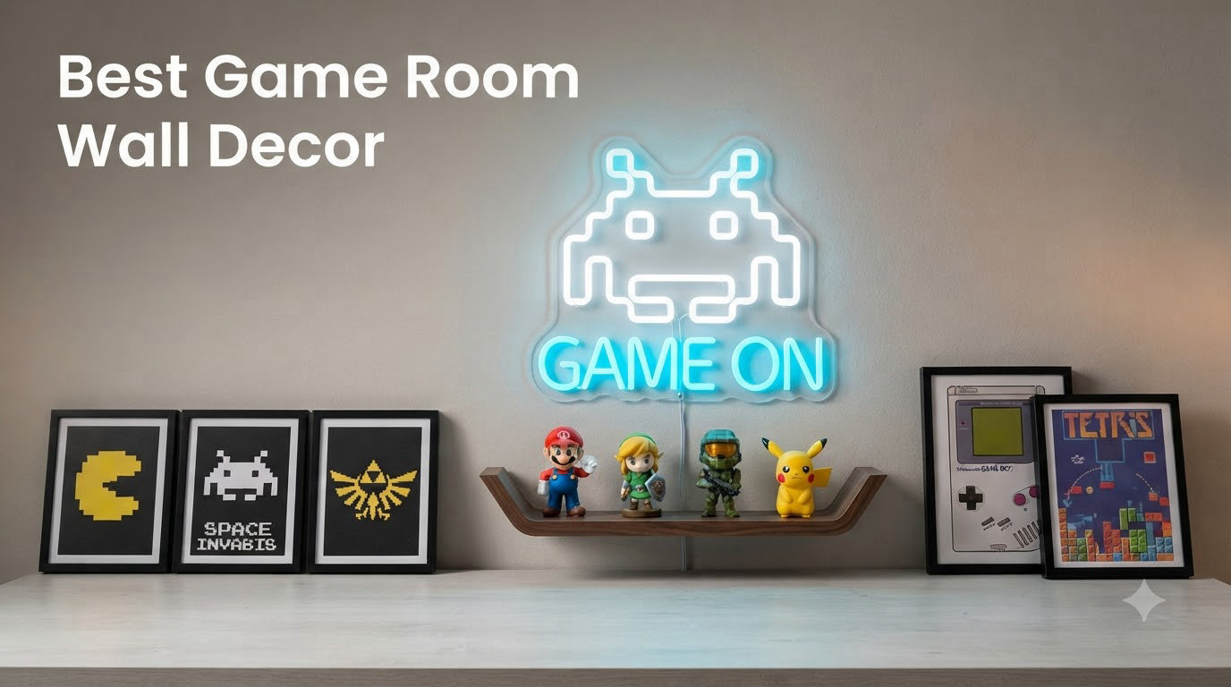 Best Game Room Wall Decor