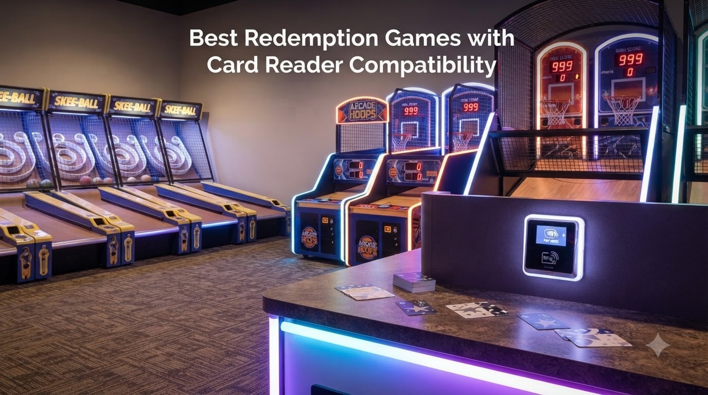 Best Redemption Games with Card Reader Compatibility