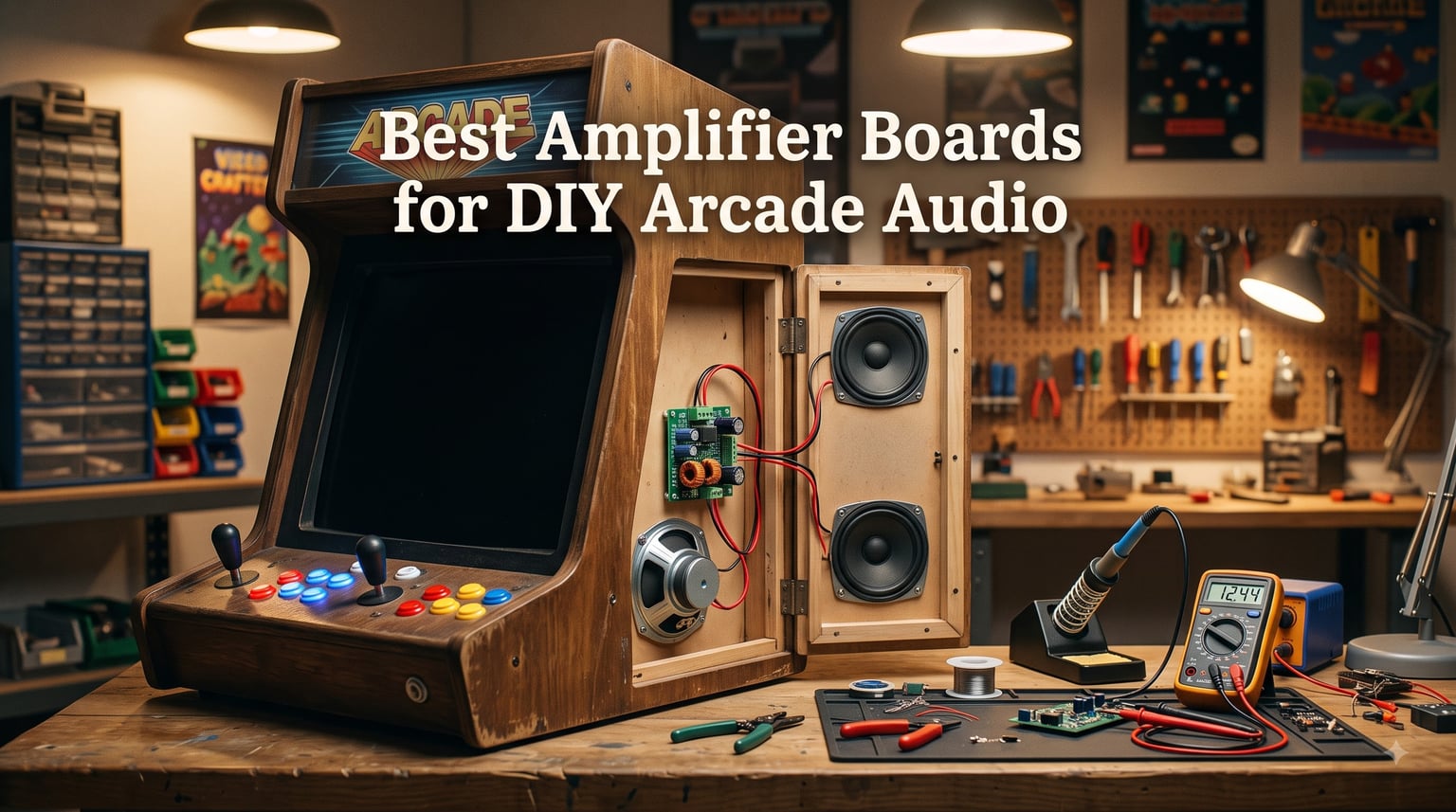 Best Amplifier Boards for DIY Arcade Audio