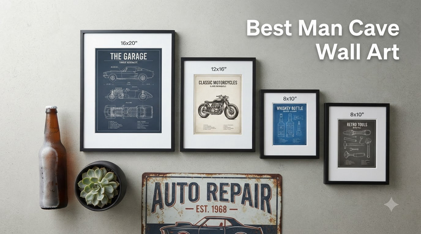 Best Man Cave Wall Art
