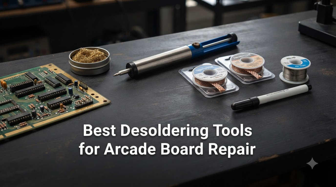 Best Desoldering Tools for Arcade Board Repair