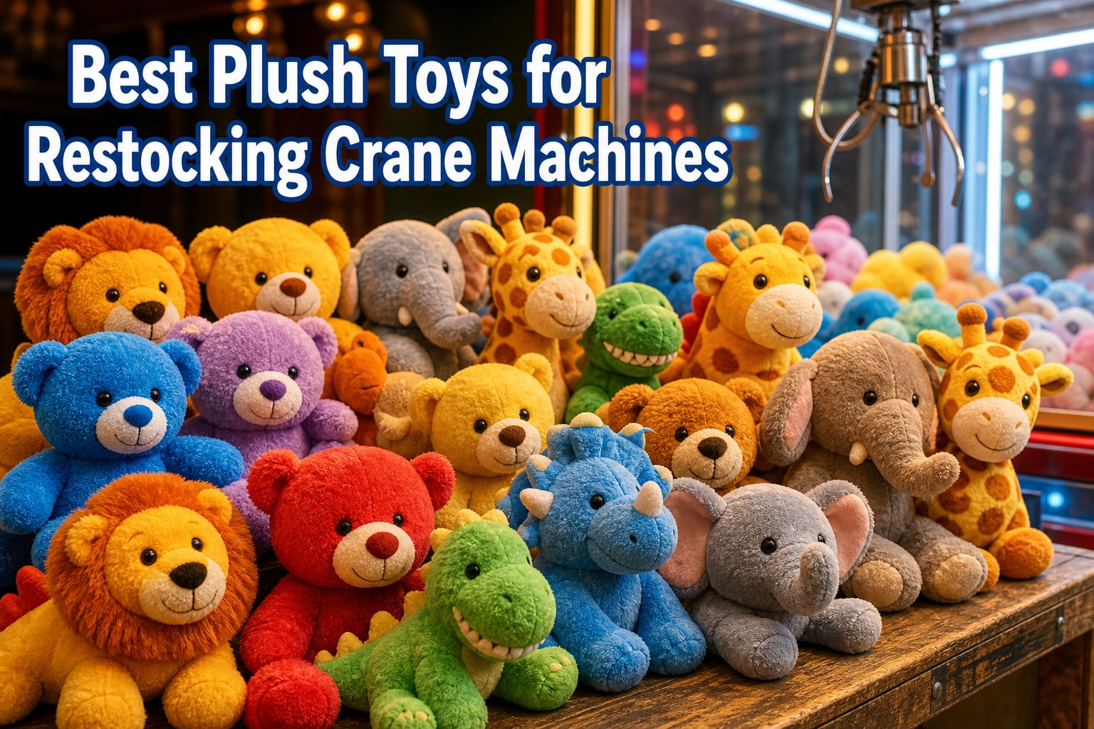Best Plush Toys for Restocking Crane Machines