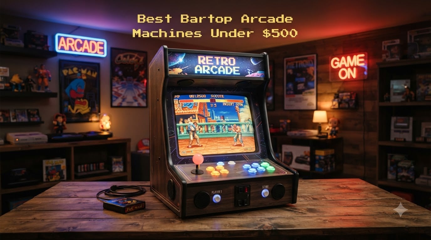 Best Bartop Arcade Machines Under $500
