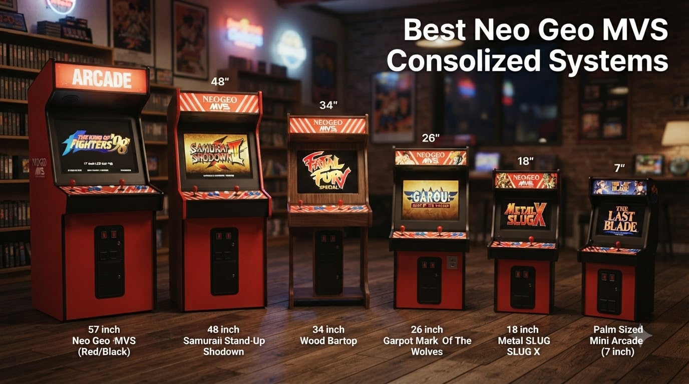 Best Neo Geo MVS Consolized Systems