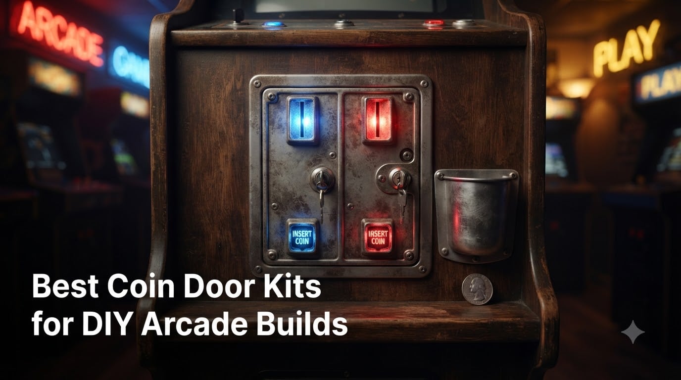 Best Coin Door Kits for DIY Arcade Builds