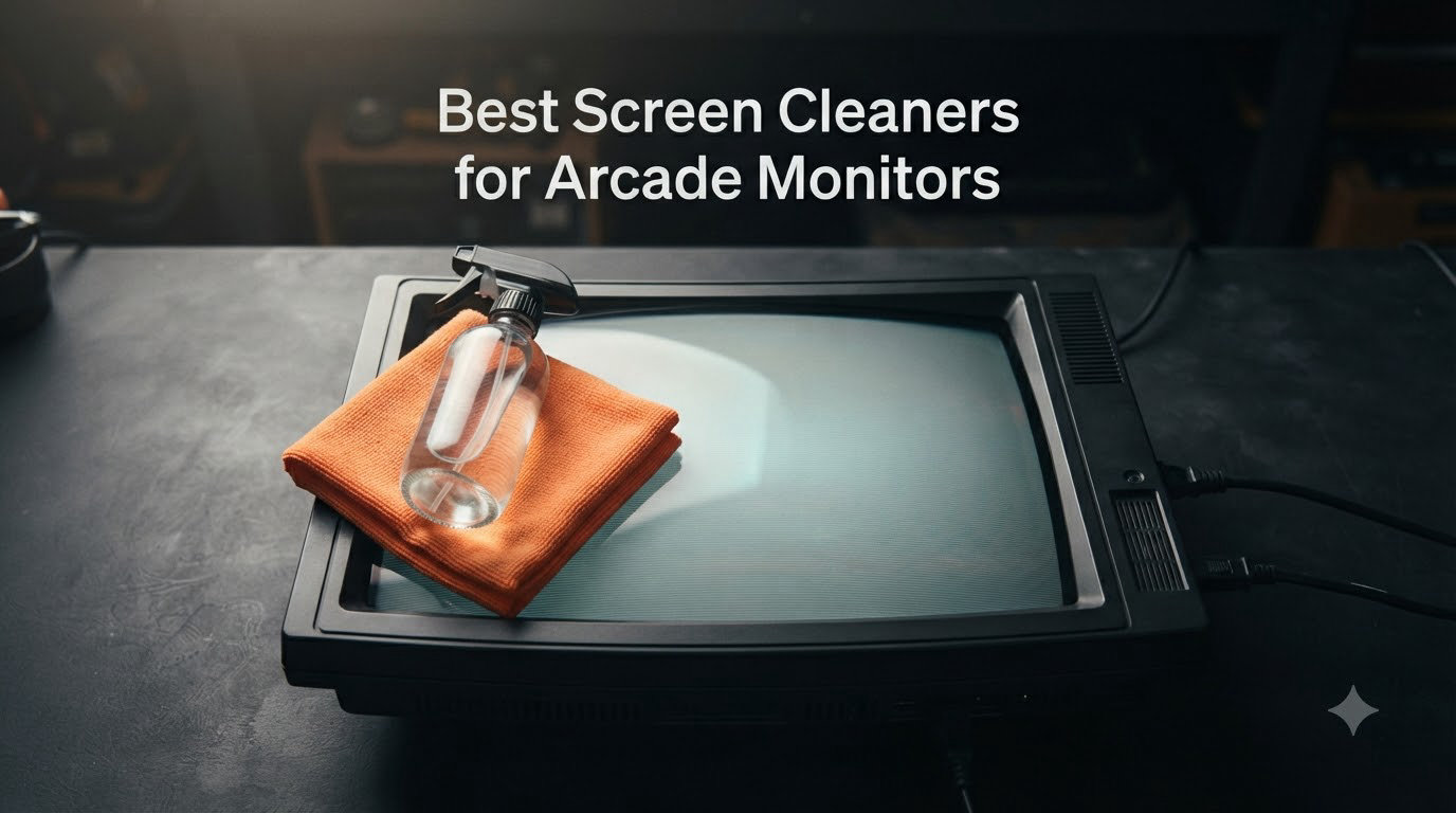 Best Screen Cleaners for Arcade Monitors
