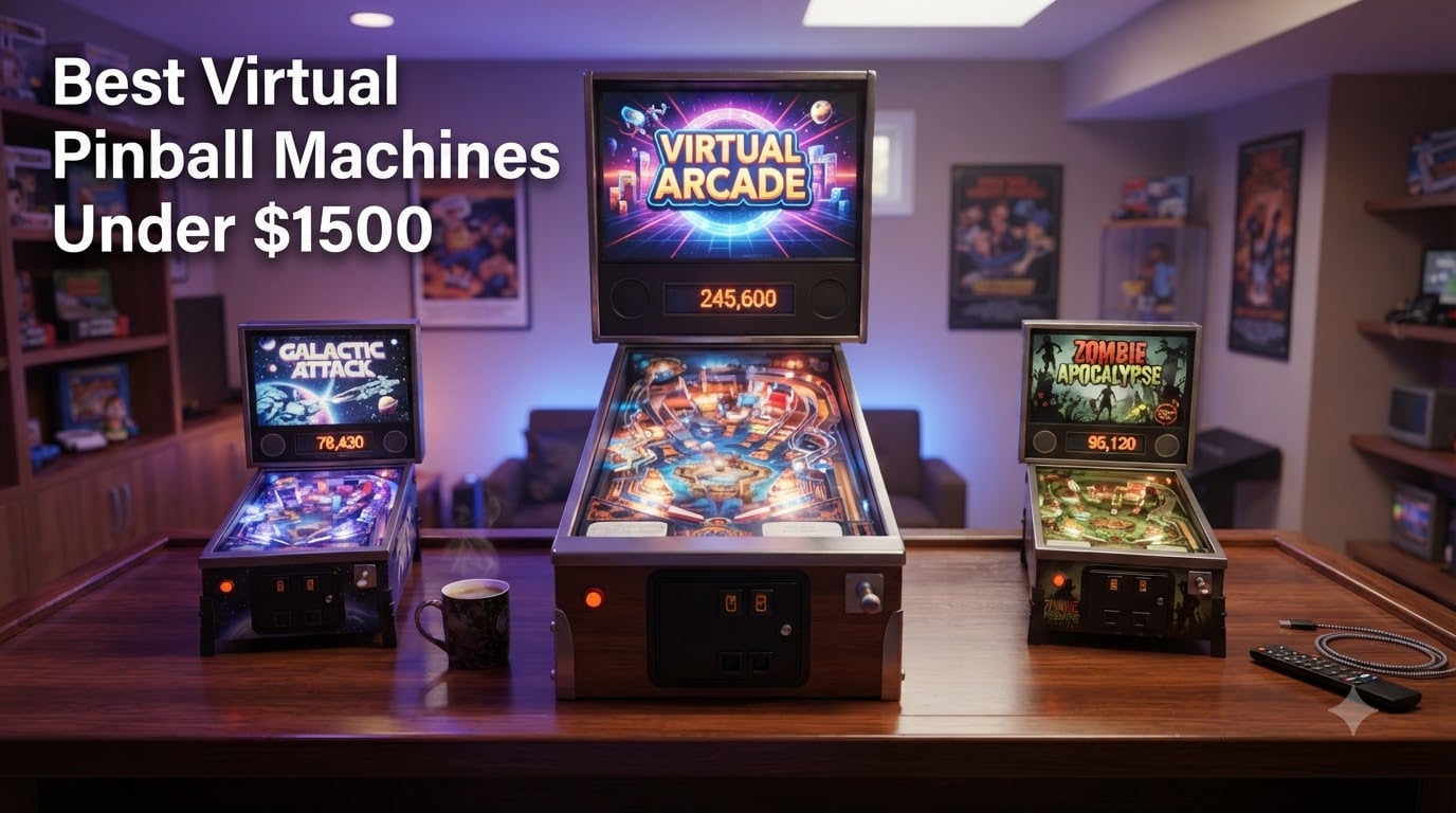 Best Virtual Pinball Machines Under $1500