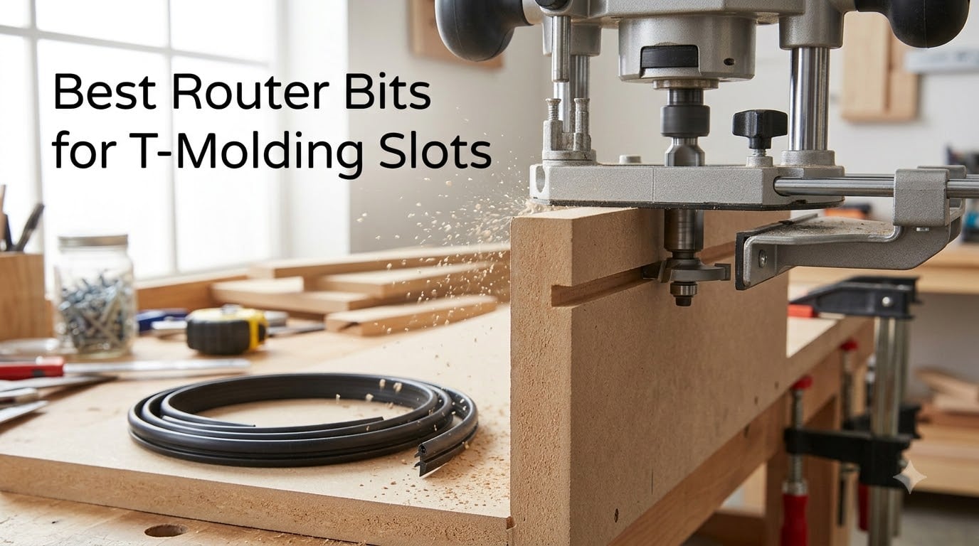 Best Router Bits for T-Molding Slots