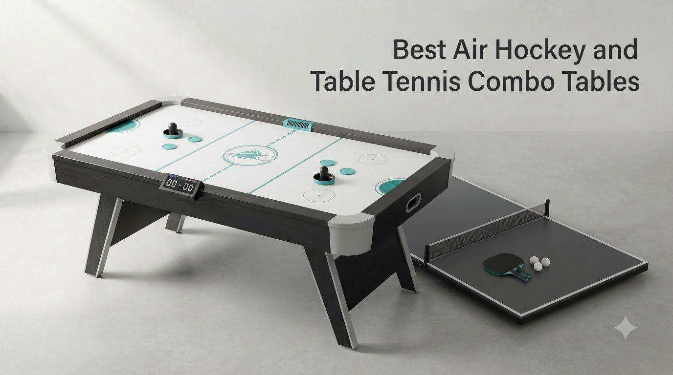 Best Air Hockey and Table Tennis Combo Tables