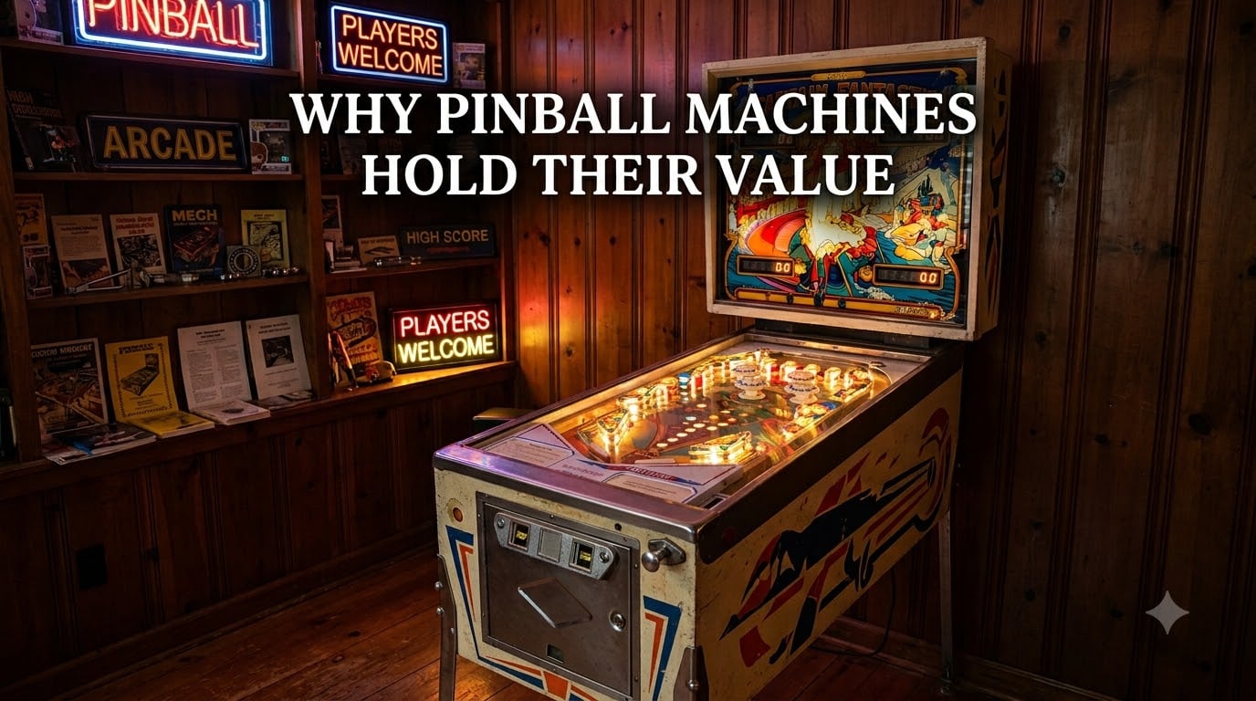 Why Pinball Machines Hold Their Value