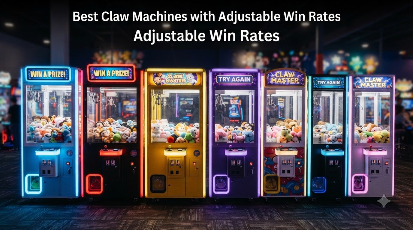 Best Claw Machines with Adjustable Win Rates